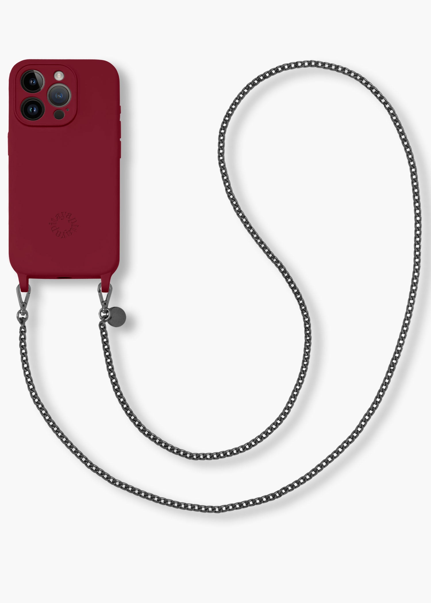 Alça Corrente Grafite + Case para iPhone